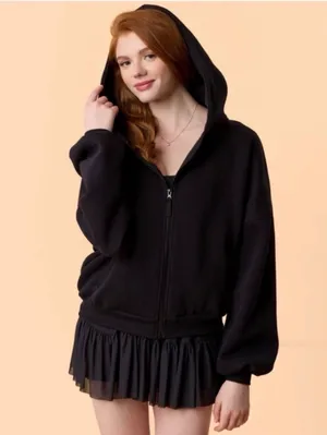 NWT! Blogilates Target X - Women's Marshmallow Full Zip Hooded Sweatshirt Size M thumbnail 7