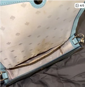 Kate Spade Light Blue Crossbody Purse thumbnail 4