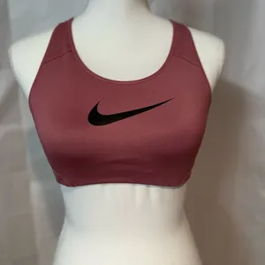 Nike Women's Sports Bra - Maroon thumbnail 2