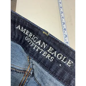 American‎ Eagle Artist Crop Jeans Womens 4 Dark Wash Stretch Denim Indie Sleaze thumbnail 2