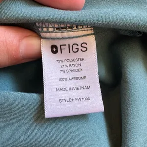 Figs Limited Edition Hydrogreen Set- S/M thumbnail 7