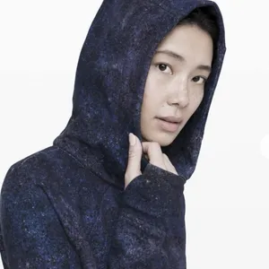 Lululemon Scuba Hoodie Sweatshirt Fleece Polar Lights Blue‎ Size 4 thumbnail 3