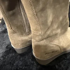 Eddie Bauer Women's Wedge Boots In Dark Olive Green SZ 8.5 thumbnail 8