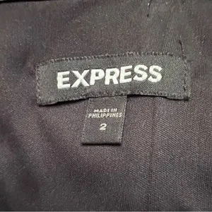 Express Strapless Sweetheart Neck Slant Pockets‎ Stretchy Jumpsuit Black Size 2 thumbnail 15