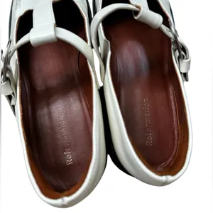 Reformation Abalonia Patent Leather Mary Jane Loafer Platform Retro Preppy thumbnail 8