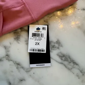 NWT Ideology Women’s Bike Shorts | Size 2X | Pink | Pockets & Stretch Waist thumbnail 8