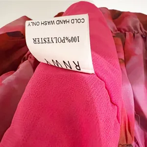 RUNAWAY THE LABEL LITSA DRESS PINK Rose Mini Long Sleeve Floral Size Large L thumbnail 6