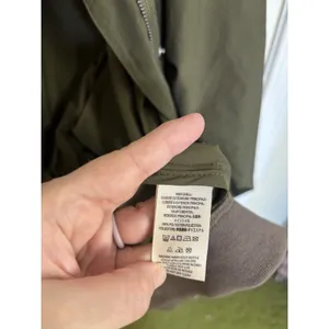 Free People Wind Swept Hooded Anorak Parka Utility Jacket Medium Windbreaker thumbnail 8