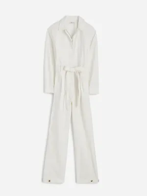 Madewell Utility Coverall Straight-Leg Jumpsuit Wide Leg Womens Size S thumbnail 5