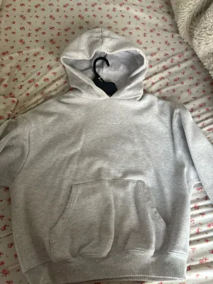 gray skims hoodie thumbnail 2