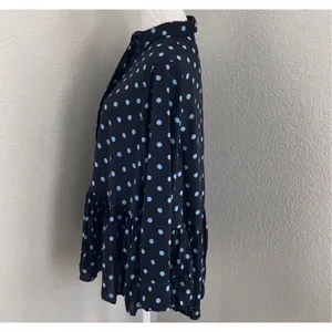 Zara Woman Oversized Drop Waist Polka Dot Tunic Size Medium thumbnail 9