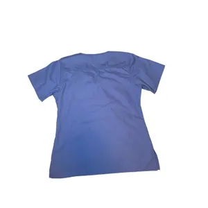 Carhartt Scrub Top Womens Small‎ V Neck Short Sleeve Womens S Blue thumbnail 3