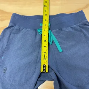 Figs Women’s Scrubs Jogger E.A.C Heathered Denim Big Sky W20SW2009‎ XS thumbnail 12