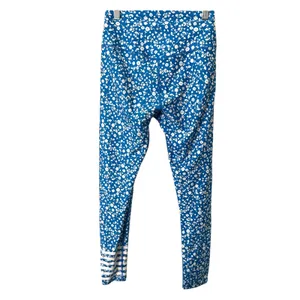 ADDISON BAY Floral Athletic Legging‎ Blue X-Small thumbnail 4