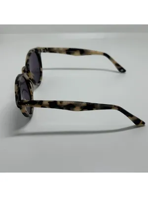 EyeBuyDirect Havana Tortoise Round Sunglasses Black thumbnail 4