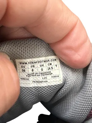 Keen Dry waterproof wms gray pink trail hiking ankle boots sz 6 SKU 10,010 thumbnail 7