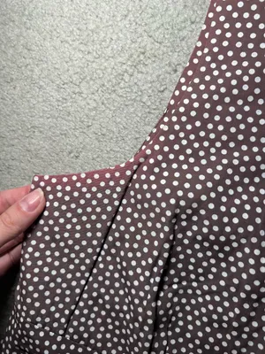 Vintage 90s Made in the USA Alyn Paige Maxi Polka Dot Dress thumbnail 7
