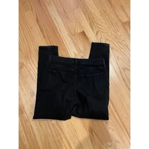 Old navy high rise wow super skinny black wash dark jeans size 10P thumbnail 3