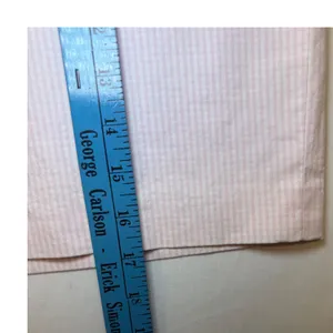 Ralph Lauren Pink White Seersucker Mini Skirt Size 6‎ Preppy Cotton Blend Stripe thumbnail 7