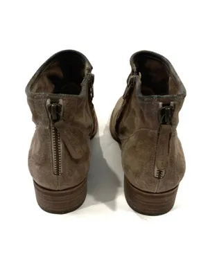 Paul Green Taupe Suede Ankle Bootie thumbnail 7