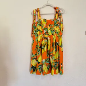 NWT FARM Rio Chic Pears Belted Mini Dress thumbnail 5