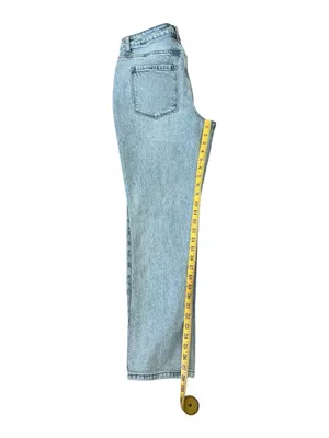 RSQ Women's Low Rise Straight lLeg Jeans - Light Blue Wash Size 29 thumbnail 3