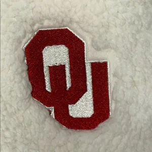 Women's Oklahoma Sooners sherpa hoodie with a quarter-zip thumbnail 3