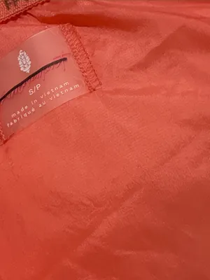NWT Free People FP Movement Fruit Punch Puffer Vest Oversized Small Pocket thumbnail 8