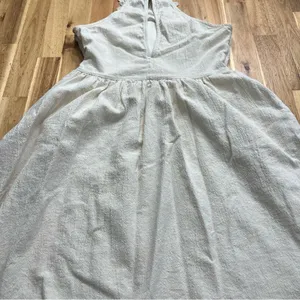 Altar’d State Lace Midi Dress Cream Sleeveless Boho Cottagecore Size S thumbnail 9