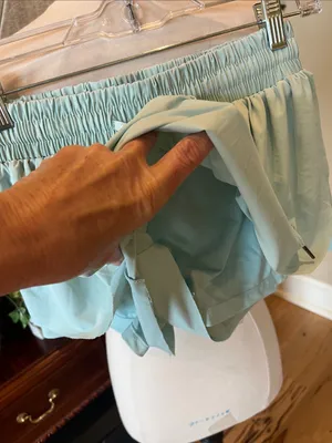 Flowy Athletic Shorts Light Green thumbnail 9
