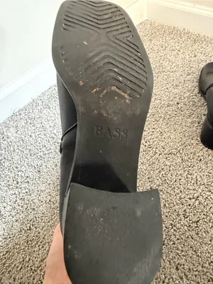 G.H. Bass Women's Black Leather Boots Size 8.5 thumbnail 6