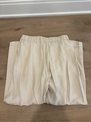 LOFT Cream Straight-Leg Dress Pants Size XS thumbnail 5