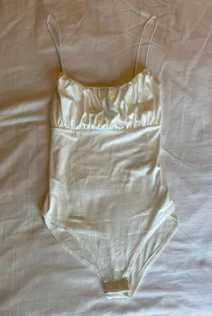 white body suit Size XS thumbnail 1