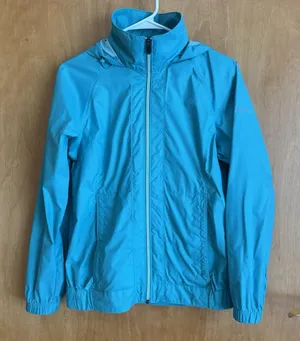 COLUMBIA XL3156 ACCESS POINT WATERPROOF WOMENS XS Teal Jacket Rain‎ thumbnail 1
