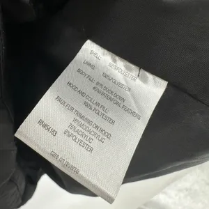 Calvin Klein Womens Black Puffer Jacket XL Duck‎ Down Fleece Lined Quilted Coat thumbnail 6