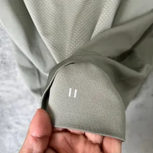 Lululemon Swiftly Relaxed Half Zip Gull Grey Size‎ 6 Athleisure Workout Yoga thumbnail 5