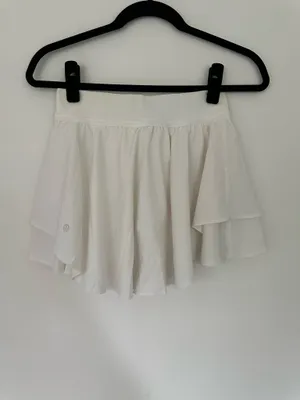 Lululemon Court Rival High Rise Skirt White 4 thumbnail 2
