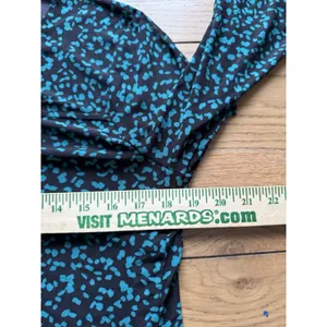 Nine West Women Size Large Long Sleeve Blouse‎ Stretch Lined Career Office City thumbnail 5