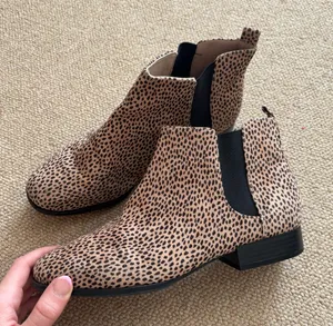 Leopard Print Chelsea Boots thumbnail 1