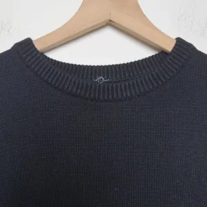 Lululemon Womens Cashlu Boxy Crewneck Sweater‎ XS Black Ribbed Knit Casaul thumbnail 3