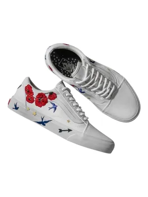 Vans® ✌︎ Old Skool Limited Edition Desert Embellished Sneaker ✌︎︎ White ✌︎︎ 7M thumbnail 15