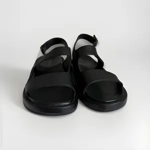 Vionic Madera Women's Size 8 Black Leather Slingback Platform Sandals thumbnail 2