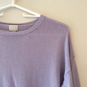 M-‎ A New Day Cozy Light Lavender Women's Fall Sweater thumbnail 2