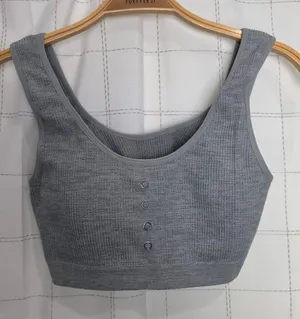 Lucky Brand Grey Sports Bra thumbnail 1