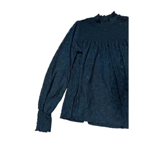 Anthropologie Deletta Amanna Lace Top‎ Sz XS black thumbnail 11