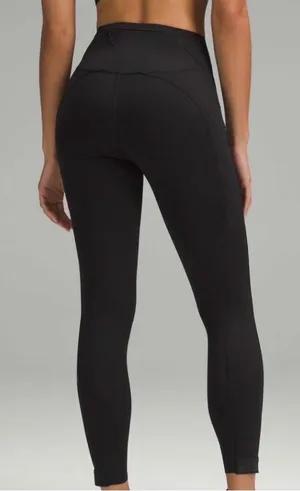 Lululemon Fast and Free High-Rise Tight 25" 3 Pockets *Glow thumbnail 1