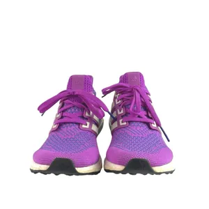 Adidas Ultra Boost Women's Purple Lace Up Low Top Running Sneakers Shoes Size 7 thumbnail 2