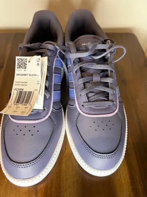 NWT Adidas Breaknet Sleek J Purple Lavender Sneakers. Size 7 thumbnail 2