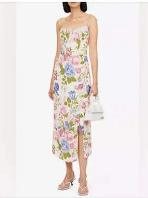 Reformation Kourtney Donna Dress size 8 thumbnail 3
