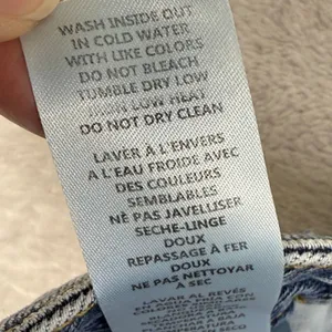Good‎ American High Rise Distressed Denim Cut Off Shorts Blue Size 20 GB002T thumbnail 8